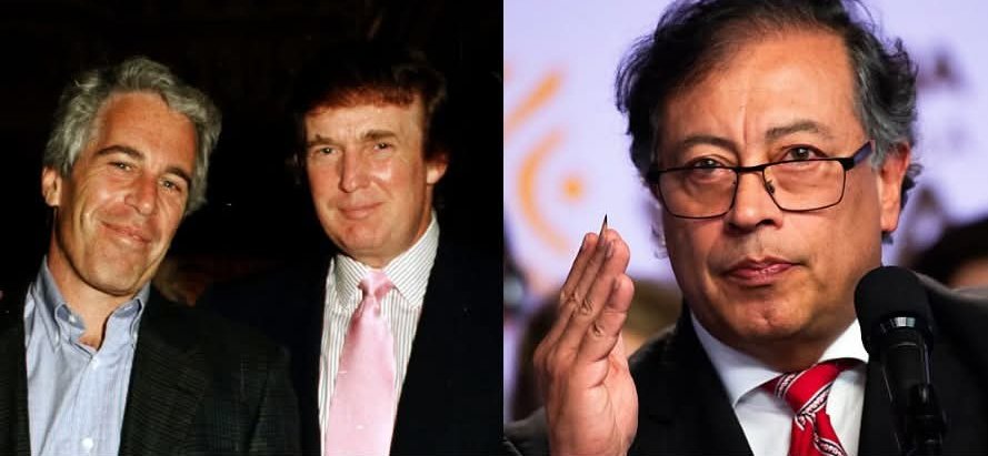 GlobalIJournal's tweet image. Colombian President:
“A gang of child sex abusers wants to destroy our democracy, and to prevent the exposure of the Epstein list, they send warships to kill fishermen and threaten our neighbors with invasion for their oil.”