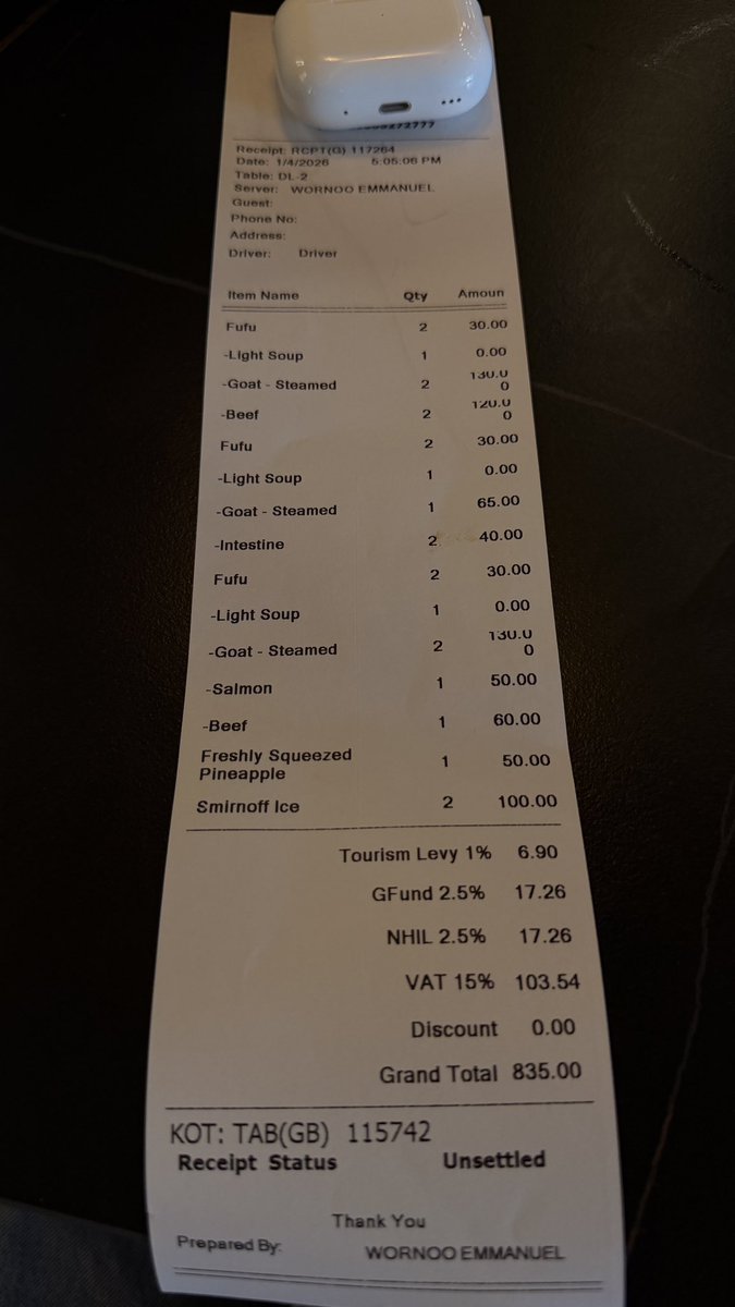 EiiScanty's tweet image. all these taxes why????? just to eat fufu???