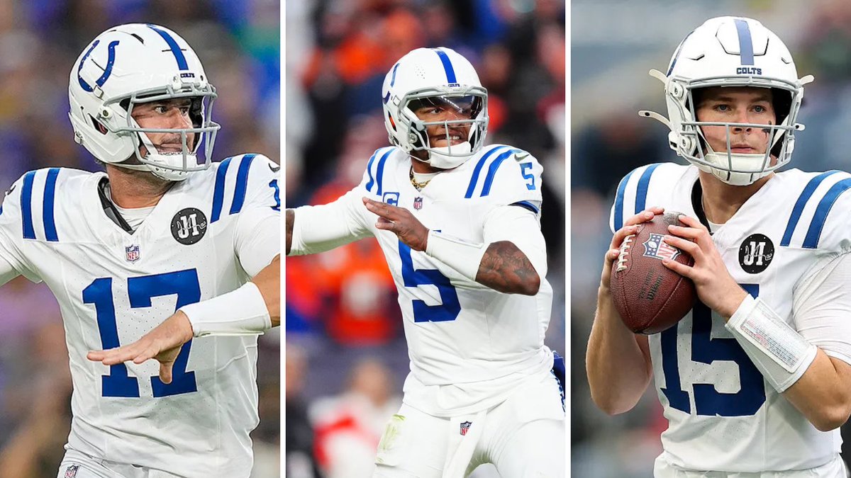 TheColtsCast's tweet image. Colts Nation,

Who do you want to start week 1 next season?

Daniel Jones, Anthony Richardson, or Riley Leonard, or someone else?

Just curious..
