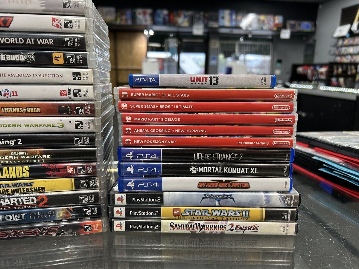 BlueShellGaming's tweet image. A few dozen games hitting the shelves at BSG Bullard this afternoon!