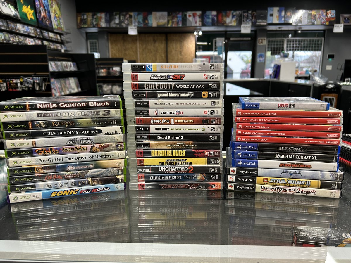 BlueShellGaming's tweet image. A few dozen games hitting the shelves at BSG Bullard this afternoon!