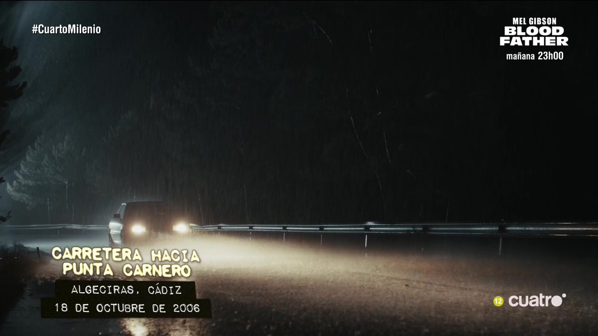 En octubre de 2006 la carretera hacia Punta Carnero, en la provincia de Cádiz, fue escenario de nuevo de un extraño encuentro #CuartoMilenio #recreaciones