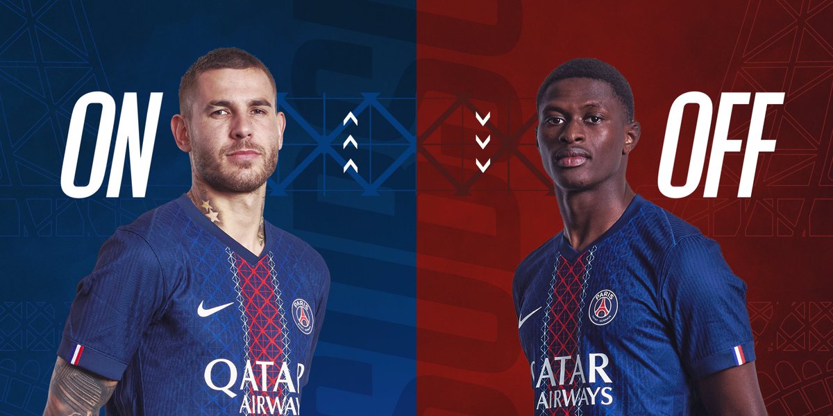 ⏱️ 80‘I Un quatrième changement est effectué 🔄
 
#PSGPFC I 2-1