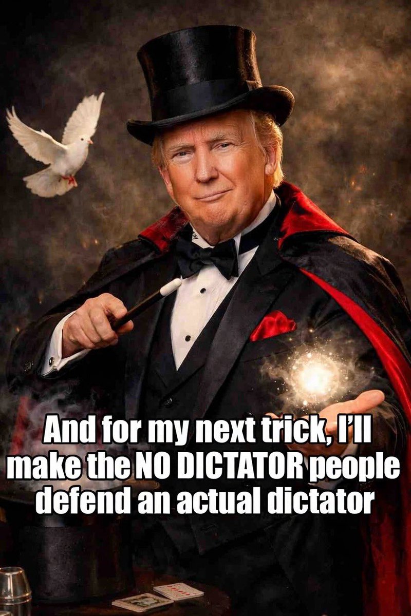 TeamTrump47's tweet photo. Ta Da 🪄 https://t.co/n5v71Hkop4