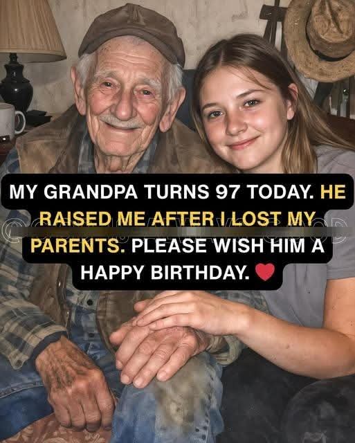 hherry0's tweet image. Today my grandpa turns 97 ❤️

After losing my parents, he became everything.

His hands built my future.
His heart carried me through storms.

Still my anchor. Still my hero.

Happy 97th Birthday, Grandpa 👴🏽✨