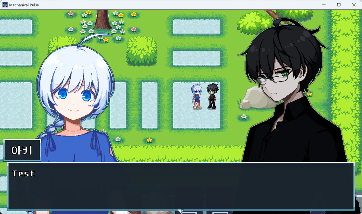 앞으로의 제작이 좀 더 원활해지도록 무언가의 테스트를 하고 있습니다.
제목도 모자라 키 비쥬얼까지 바꾸려들다니 다음에는 절대로 챕터별로 공개하지 않기로 다짐하고 있습니다.