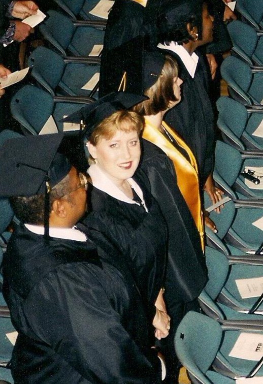 GeorgiaSouthern's tweet photo. Susan Hamilton’s collegiate journey began over 25 years ago with an associate degree, and through the years, she faced many twists and turns, on what seemed to be an endless road to her dream of attaining a master’s degree. 

Her story 🔗 https://t.co/qITP269ny4

#GSGrad25 🎓 https://t.co/UXPUpjkG2m