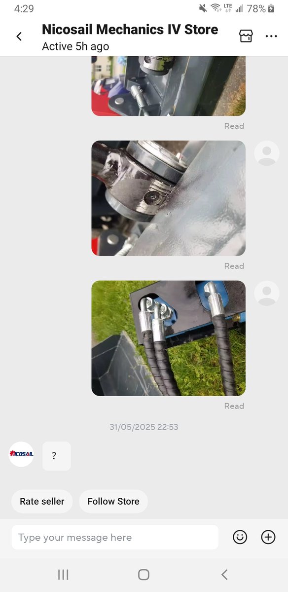 #nicosail #nicosailmach #miniskidsteer #chineseminiskid #miniskid #equipment 

"?" ..  a question mark is all i recieved after i showed nicosail all the errors, poor craftsmanship and wrong attachments they sent me.  Then they blocked me on X.