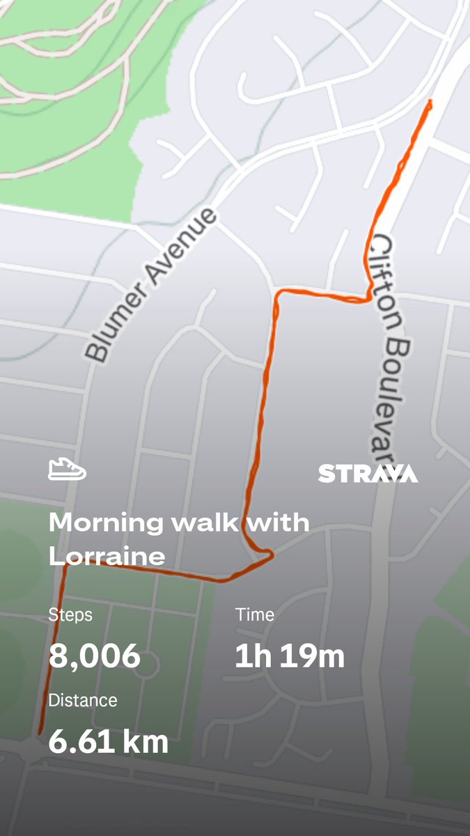 zdownunder's tweet image. Check out my walk on Strava: strava.app.link/SdEDZmJeFZb
