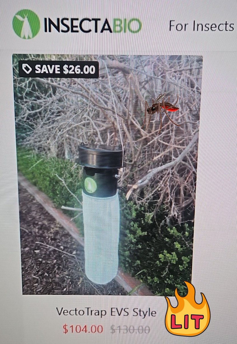 Let's get yours now before the season starts. 
<a href="/MVCAC1/">MVCAC</a> <a href="/MosquitoProgram/">World Mosquito Program (WMP)</a> #mosquitocontrol #Venezuela #mosquito #trap <a href="/FloridaMosquito/">Florida Mosquito Control Association</a> @lacountyvector <a href="/OCVector/">OCMVCD</a> #harrismosquito @floridakeysmosquito @eastsidemosquito <a href="/maricopavector/">John Townsend</a> <a href="/amca/">amca</a> @epa <a href="/CDC_NCEZID/">CDC Emerging Infections</a>