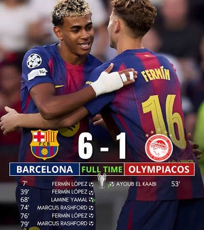 Hace exactamente 75 días.

En un Barça Olympiacos, Fermín López metió en el minutos 7, 39 y 76.

Para ir al último hat trick de uno de la Fábrica antes de el de hoy tienes que viatjar hasta el 26 de abril de 2009, hace 6.097 días.

Vull dir, respecteu-vos una miqueta.