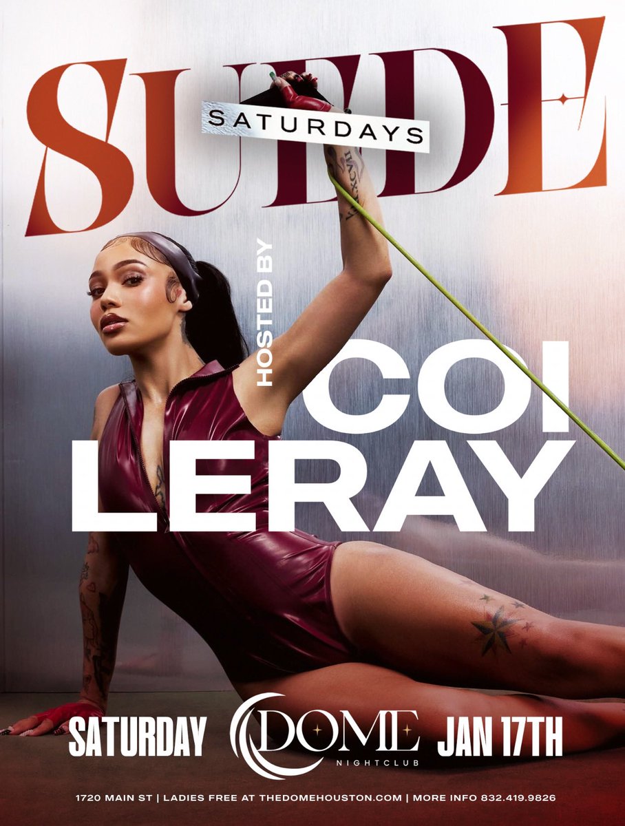 coi_leray's tweet image. Houston 17th 💋