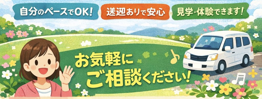 fuziwork_kanade's tweet photo. おはようございます🌞
今年の初出勤‼️ドキドキわくわくです

新年、気持ち新たに
新しい事にチャレンジしてみませんか❓✊🏻

働いてみたいな💭 何かできるかな？💭と
お家で ひとりモヤモヤされている方
困り事の相談にのりますよ‼️

☺️︎︎まずは お気軽にご相談ください🍀

#就労支援Ｂ型
#名古屋市 https://t.co/RXu82wpEw0