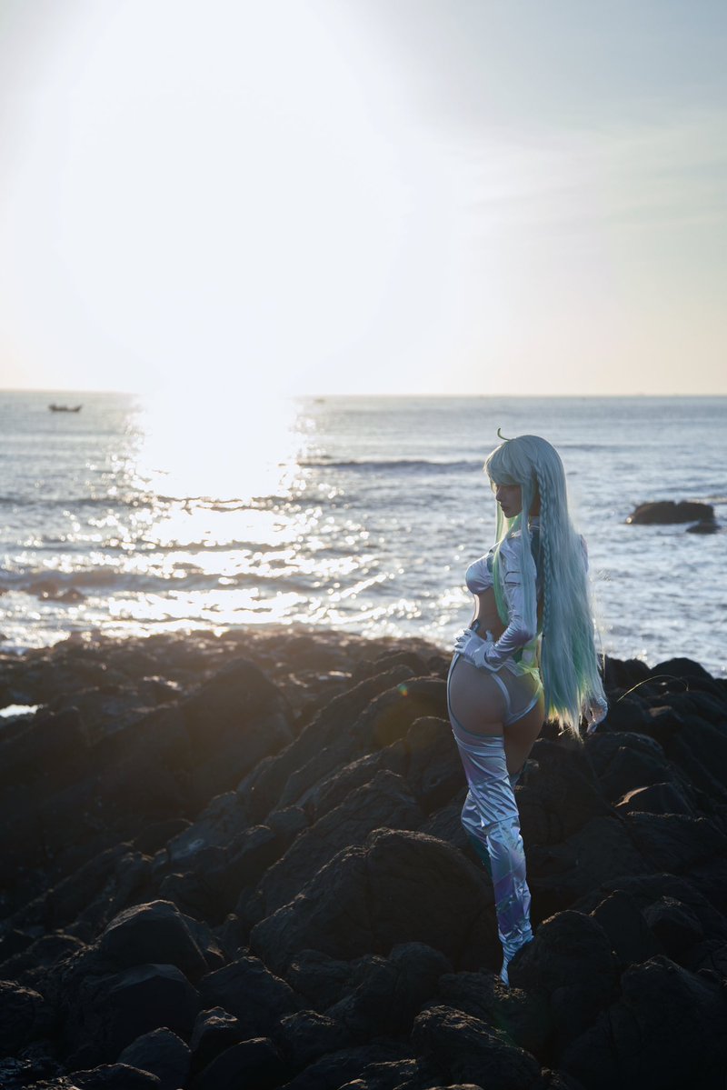 Shiina_0w0's tweet image. 「Foreigner」

ククルカン　Shiina
phx 桃江

#FGO #ククルカン