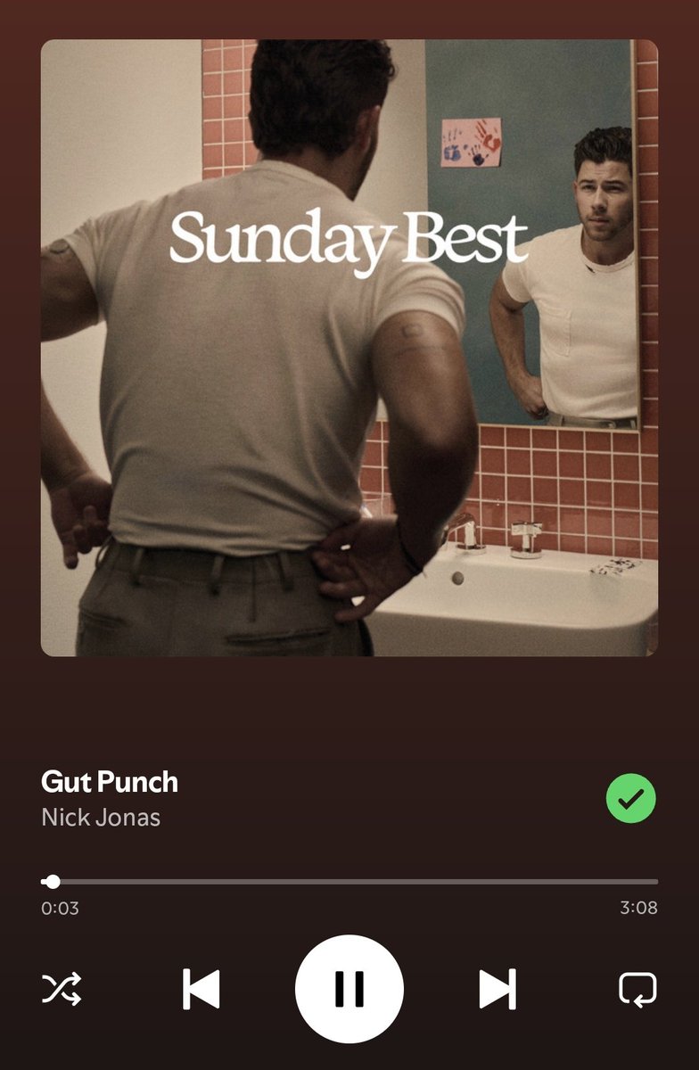 ilvsnw's tweet photo. Yes @nickjonas.
All the yes.
🤍
#GutPunch https://t.co/fhXgEgTM88