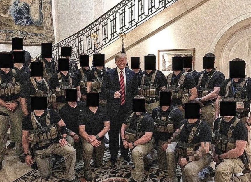 angeloinchina's tweet image. I see a client—a pedophile billionaire from Epstein’s list—alongside a bunch of wannabe Rambos who will one day be homeless, surviving on a small veteran’s pension, drunkenly telling stories about how they kidnapped a democratically elected president from a country they couldn’t…