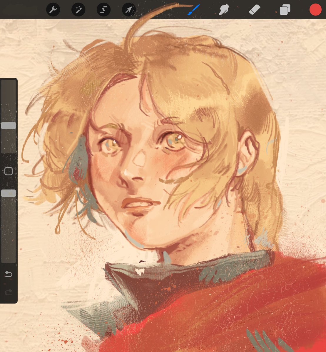 ✨I did this Ed portrait so randomly (and before sleeping….) but I like it ✨

#FMA #FMAB