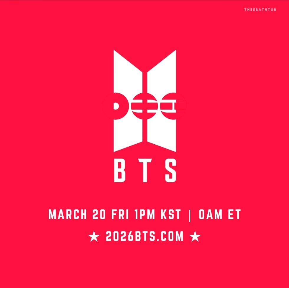 theebathtub's tweet photo. 🧵 ARMY 2026 STREAMING PREP THREAD 🌟

BTS comeback is in March!! Set up your premium music trials NOW so every stream COUNTS 📊🔥

Join in and we'll be READY to TAKE OVER music platforms 👇 https://t.co/4WINNaOWz7