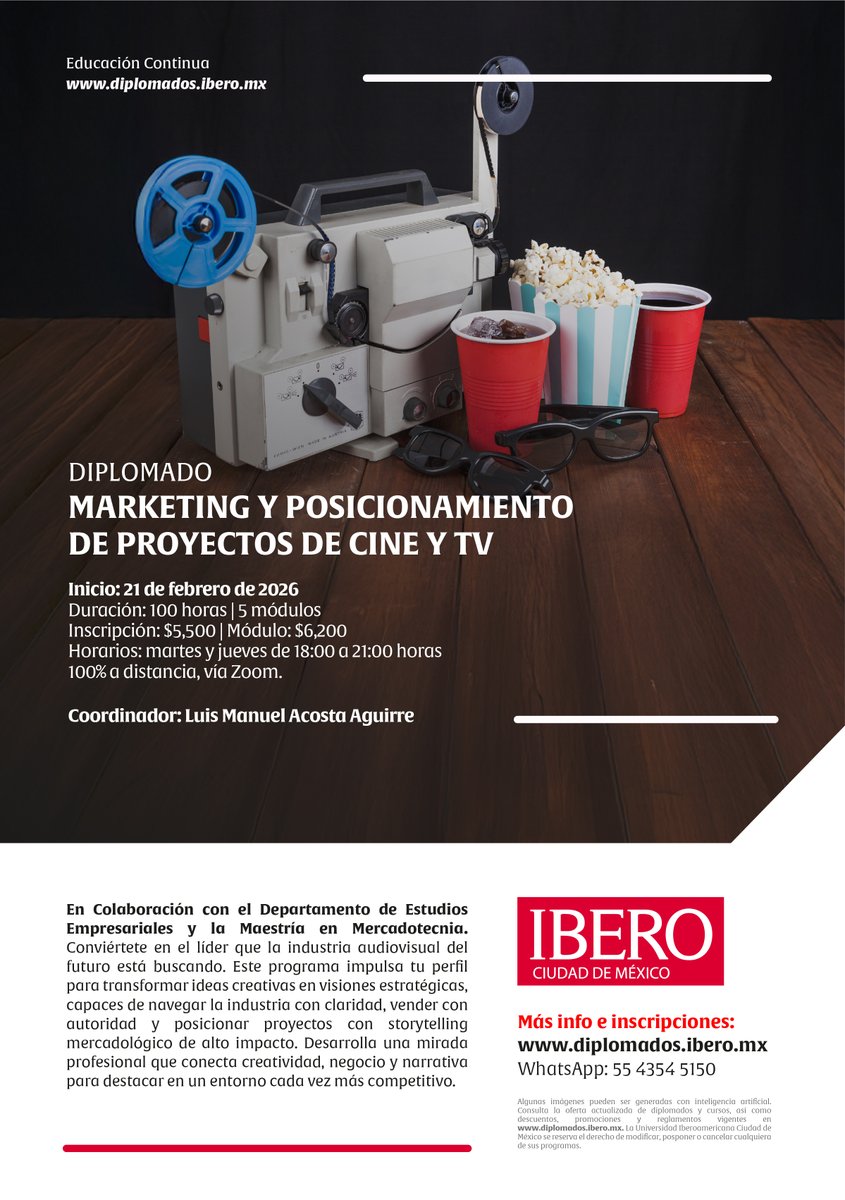 Inscríbete ya: diplomados.ibero.mx/Programas/Deta…