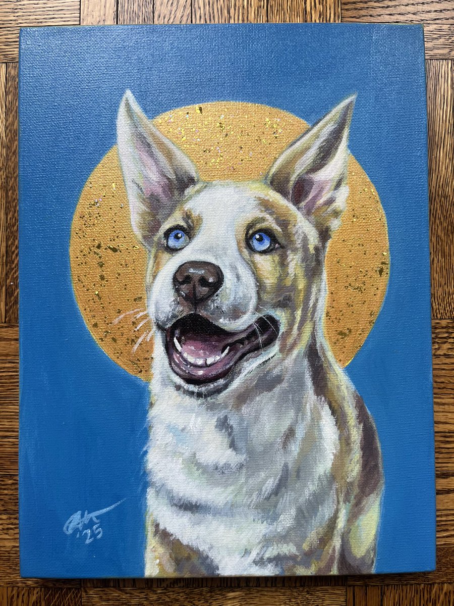 scoutsart's tweet photo. HI GUYS SORRY I HAVEN’T BEEN AROUND COMMISSIONS AND HOLIDAYS HAD ME IN A CHOKEHOLD and i lowkey also hate this app. BUT I MISS YALL. HERE’S SOME STUFF

#art #traditionalart #acrylic #pets #petportraits #painting #animals https://t.co/CPNAxS03r1