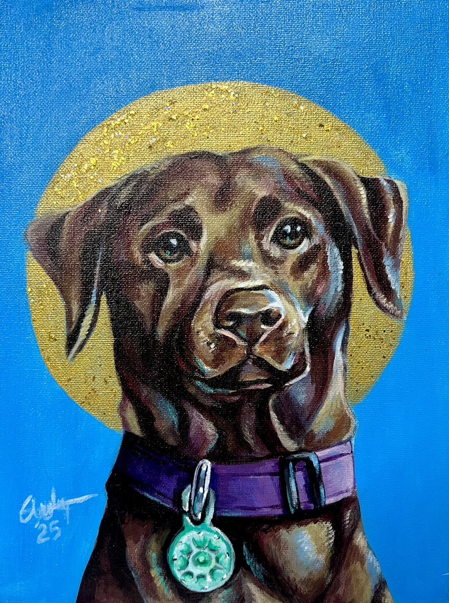 scoutsart's tweet photo. HI GUYS SORRY I HAVEN’T BEEN AROUND COMMISSIONS AND HOLIDAYS HAD ME IN A CHOKEHOLD and i lowkey also hate this app. BUT I MISS YALL. HERE’S SOME STUFF

#art #traditionalart #acrylic #pets #petportraits #painting #animals https://t.co/CPNAxS03r1