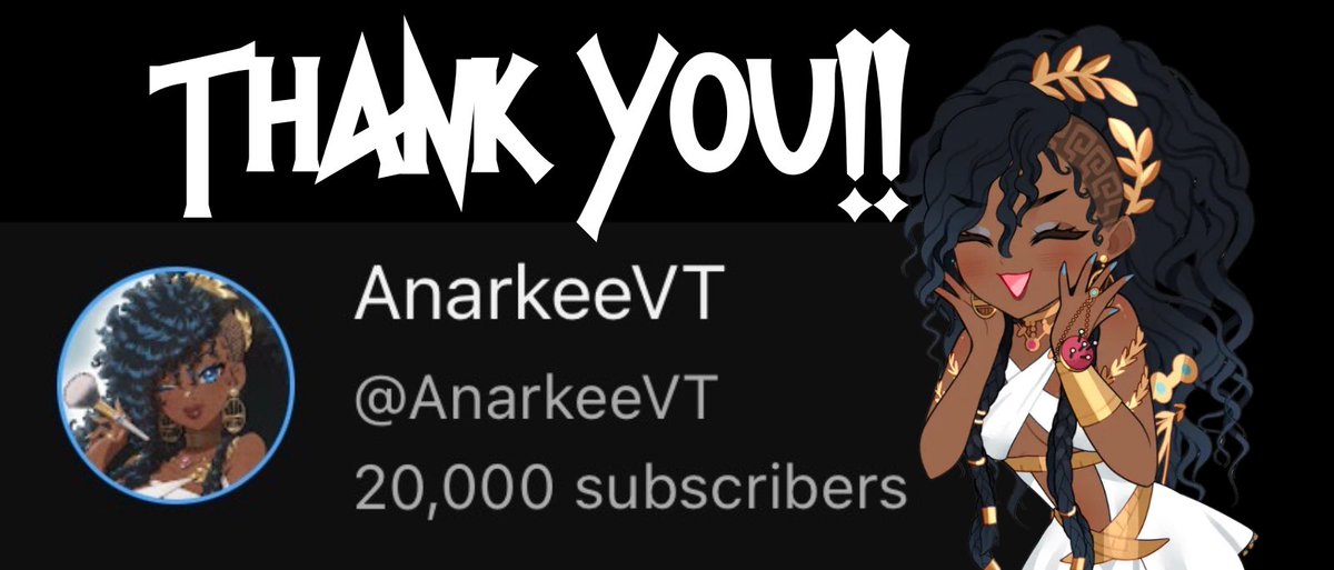 THANK YOU FOR 20K ON YOUTUBE!! 🤍🥹
