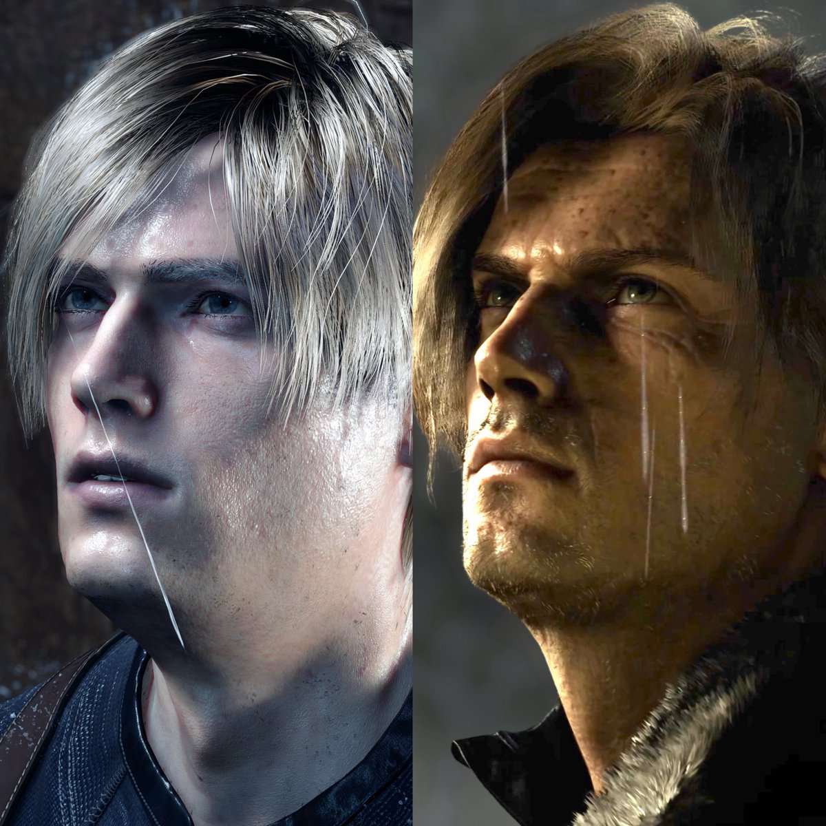 Waleedx2007's tweet image. RE4 (2023) × RE9 (2026)