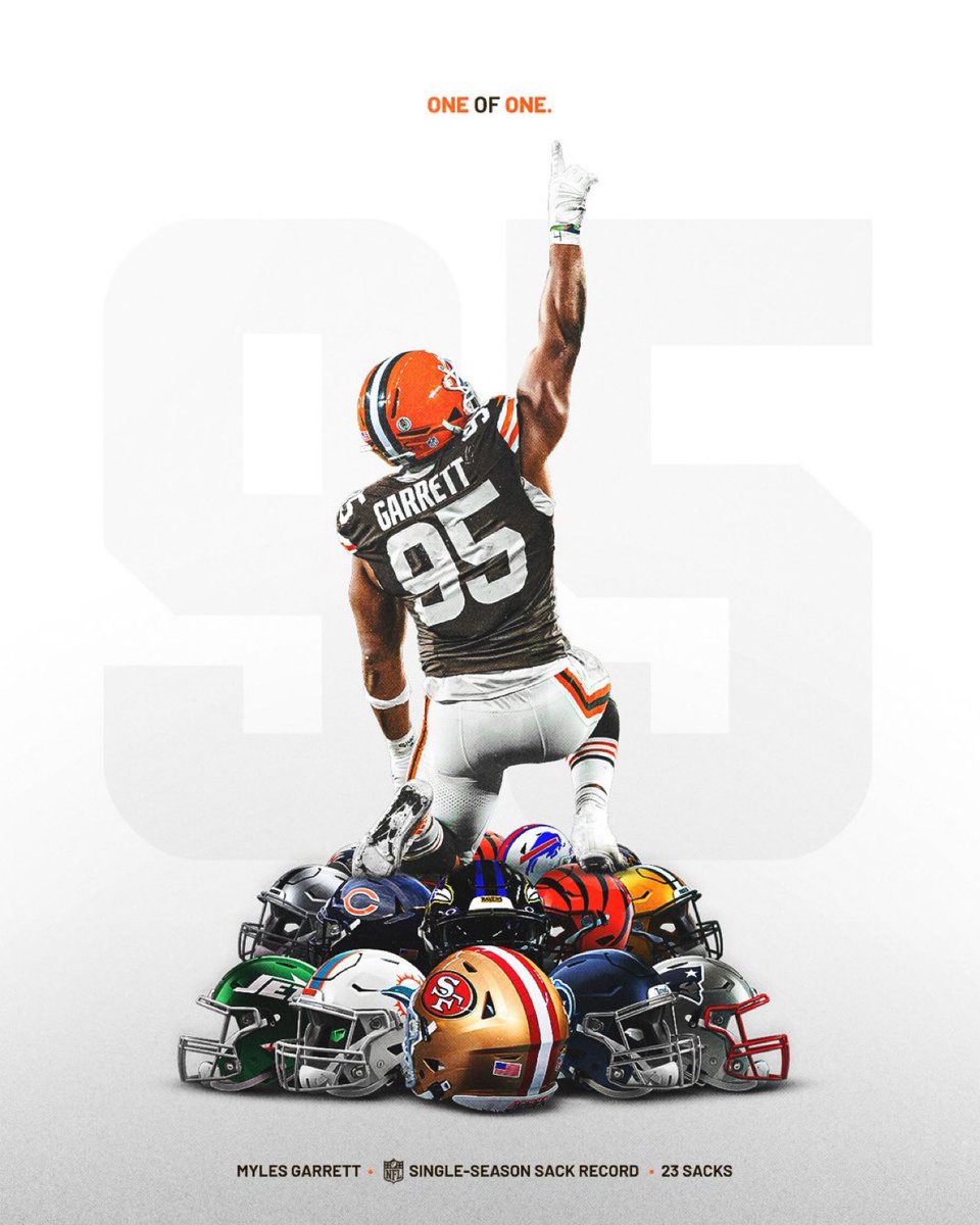 modestmenmedia's tweet photo. Looking at the insane amounts of copium in the timeline! 

No matter how you slice or dissect it, Myles Garrett is better than your favorite player! It’s just that simple. 

🐐 https://t.co/0veDx3fhPY