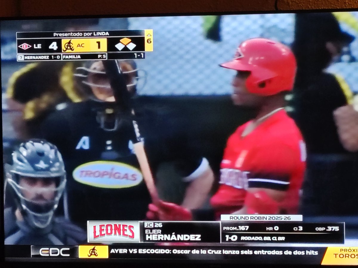 La verdad es que la cadena de <a href="/aguilascibaenas/">Águilas Cibaeñas</a> es la mejor que tiene nuestro beisbol invernal. No solo por la magistral narración de <a href="/martinezsanta26/">santana martinez</a> y comentarios de <a href="/kevcabral/">Kevin Cabral</a> , pero también por la linea gráfica dinámica y precisa. Excelente.💯