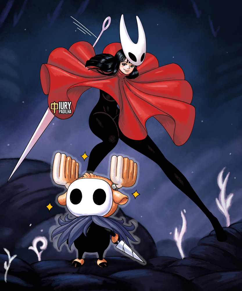 art_iurypadilha's tweet image. One Piece x Hollow Knight
