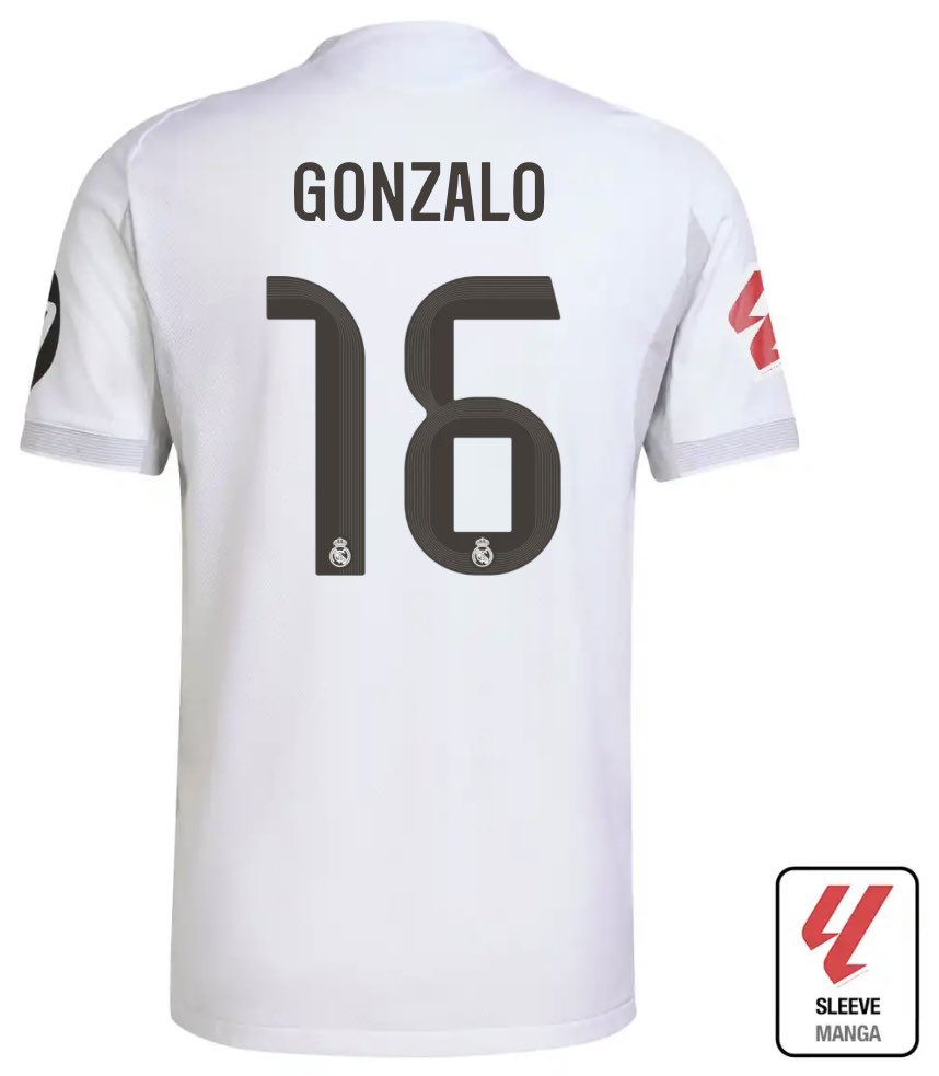 レアル マドリード 25/26 HOME ゴンサロ ガルシア トーレス