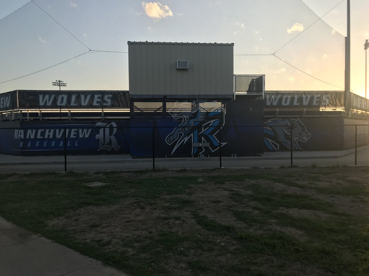 HSBaseballField's tweet image. Ranchview High School (Irving, Texas) #GoWolves @WolfPackBSB @PrepBaseball_TX @TxBaseballRpt @TxHS_Baseball @jasongrhmtx @RALeo1974 @RanchviewWolves #HsBaseballFields