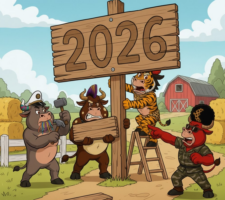 Another year closer to what BOTB was always meant to be.

Not a trend.
Not a sprint.

A collection that grew into an ecosystem —
avatars, movement, and rules that reward people who stayed.

Rest up.
Next week, we keep building. 🌄🐂