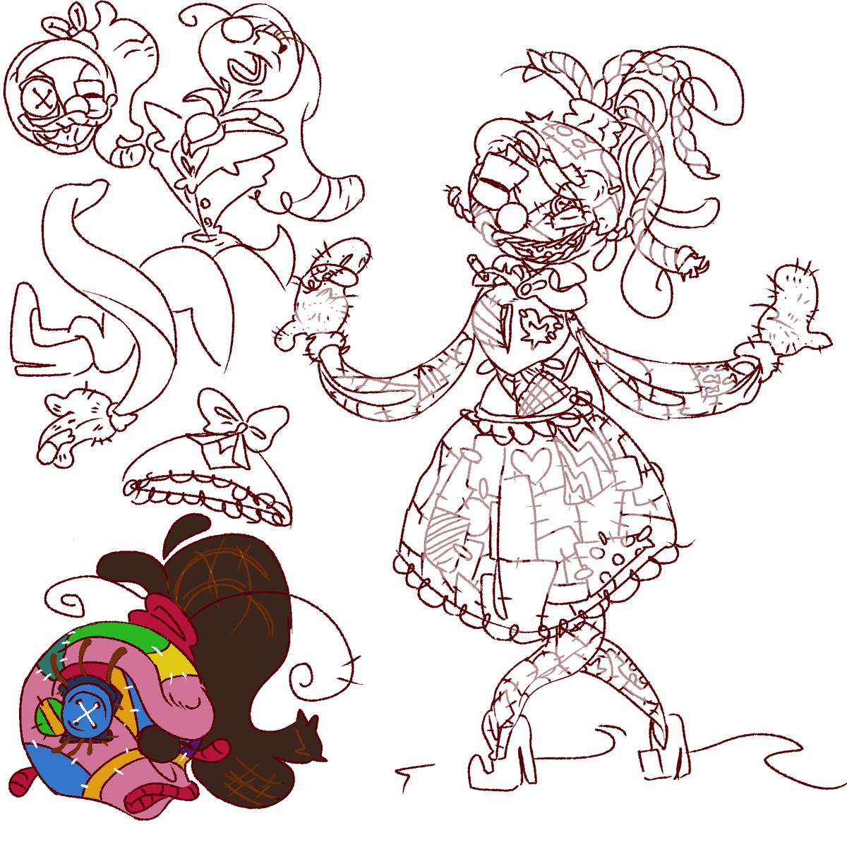 PPizziolo's tweet photo. The Patchwork Girl of Oz concept
#thewonderfulwizardofoz #thewizardofoz #ozbooks #oz #patchworkgirl https://t.co/Csm19njCjM