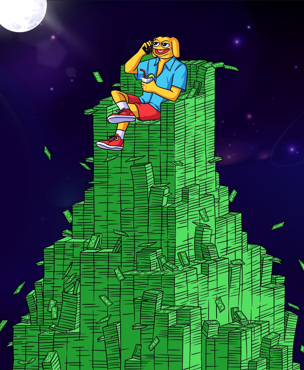 andycoinonerc's tweet photo. ITS LONELY AT THE TOP

$ANDY https://t.co/OwGTITIdbJ