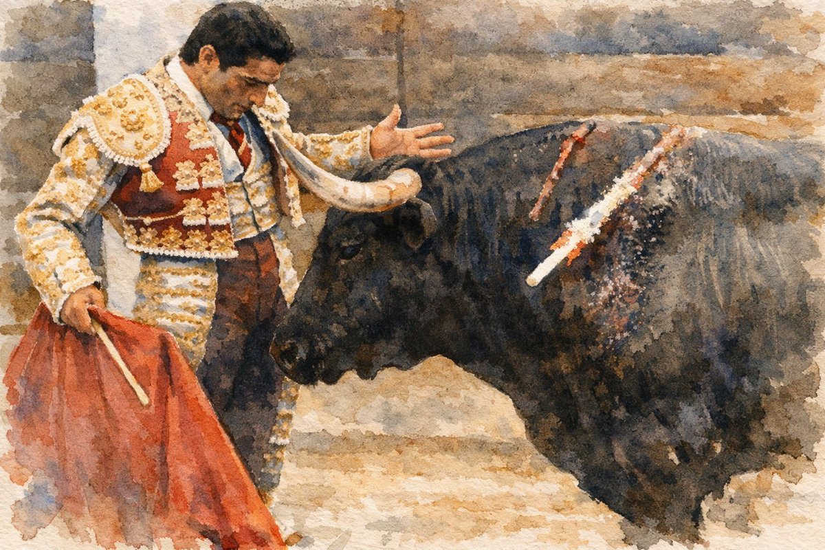 Toros y toreros tweet media