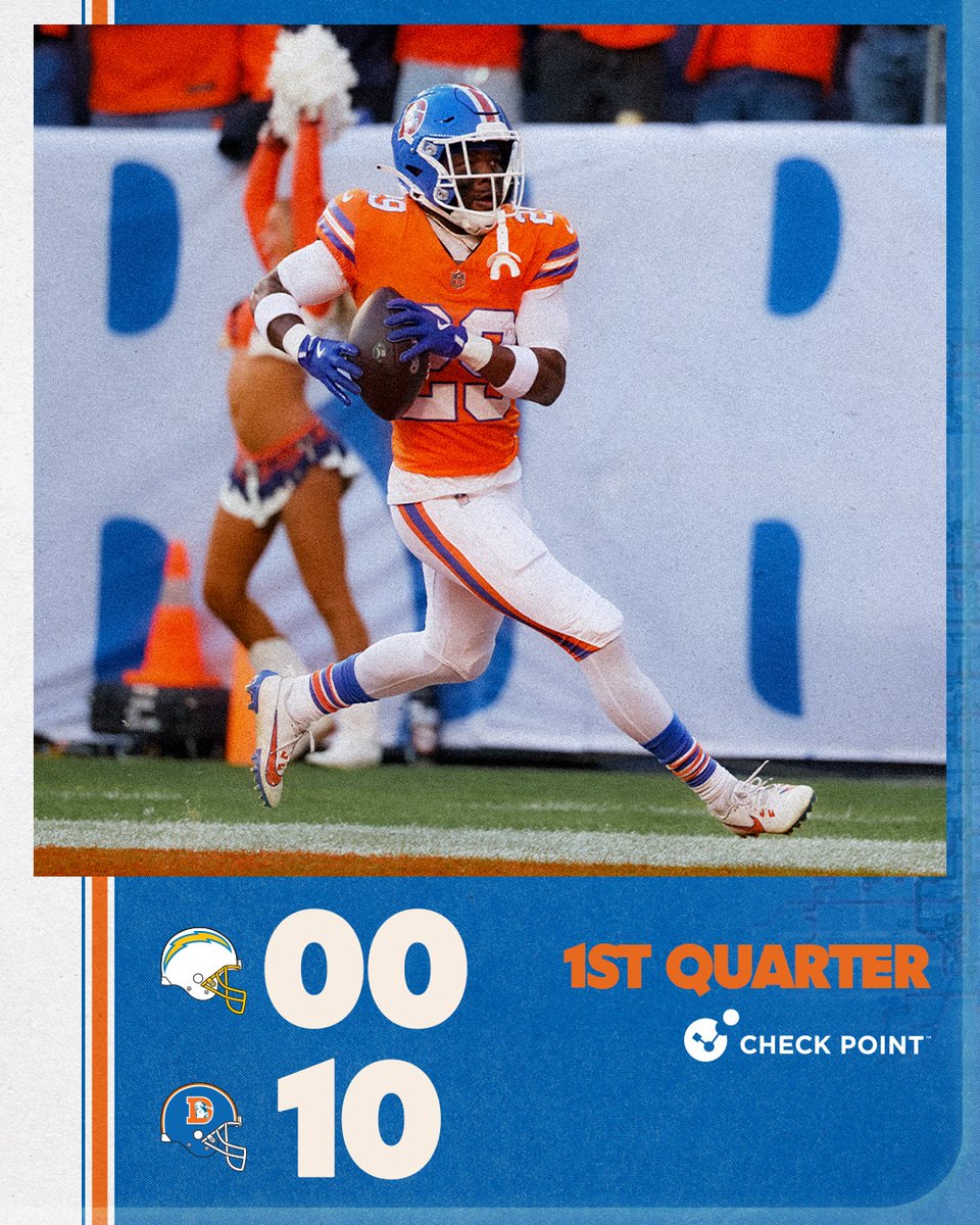 After one.

#LACvsDEN