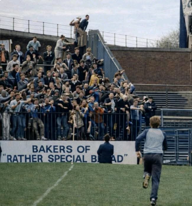Chelsea at Bolton 1983 first time I've seen this picture in colour
