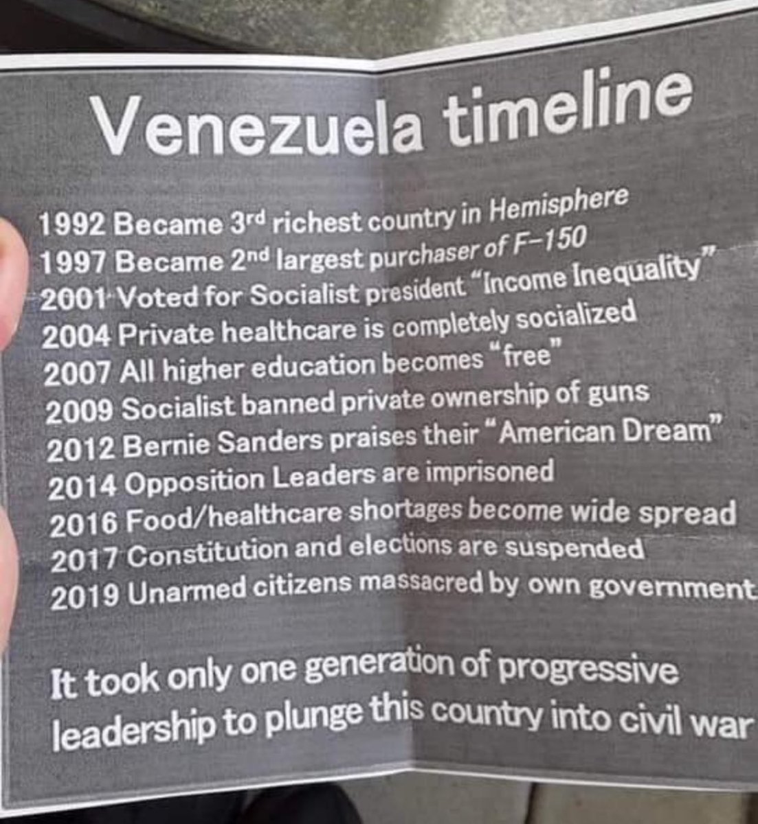 BGatesIsaPyscho's tweet image. Remember that Communism completely destroyed the Venezuelan economy.

In fact, it got so bad that Venezuelan currency became so worthless people didn’t even bother keeping it - the streets were literally lined with worthless bank notes.