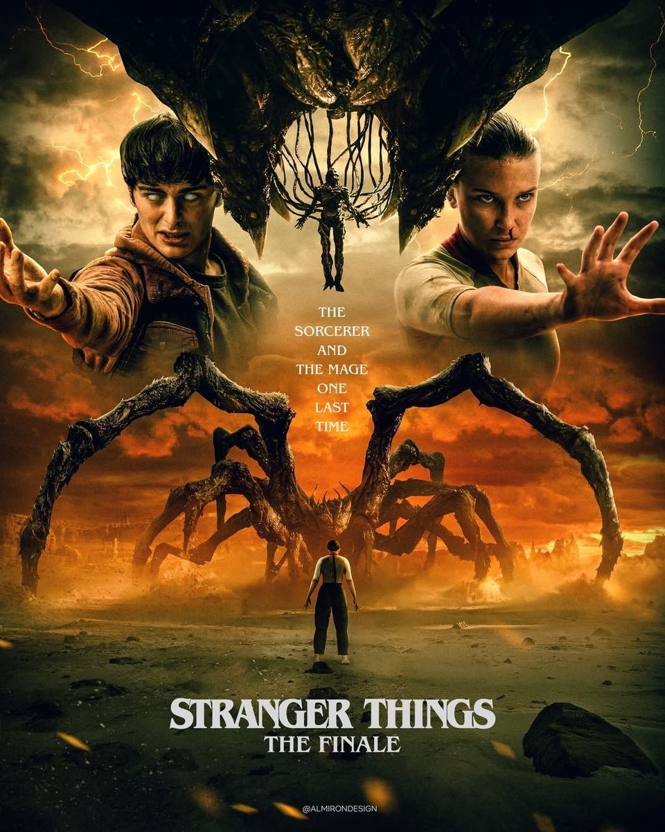 StrangerNews11's tweet image. Now that we’ve had a few days to process the last episode… Are you happy with the finale?🤔