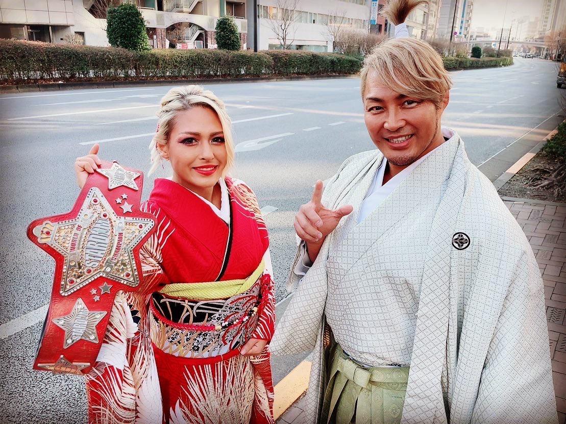 giulia0221g's tweet image. 棚橋弘至選手、26年間の選手生活お疲れさまでした。

たくさんの感動をありがとうございました。
これからも日本のプロレスを明るく照らし続けてください！
#棚橋引退︎