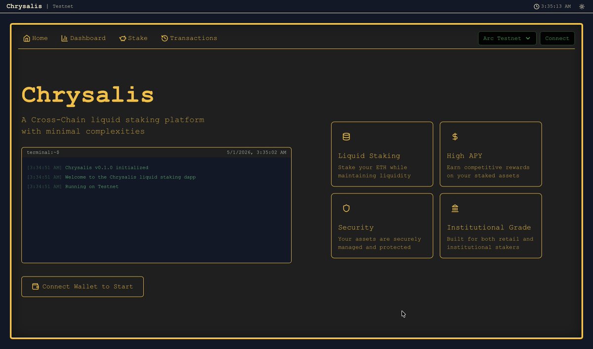 Mridul | ChrysalisFi tweet media