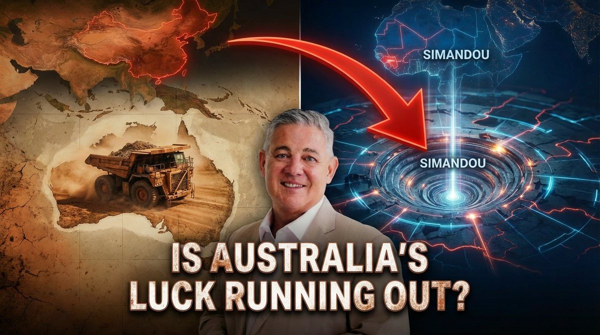 grantabbott's tweet photo. Wave 3 🌊: China’s new mines = lower demand for Aussie minerals.
Iron ore, BHP, Fortescue… watch prices carefully.
Australia’s lucky streak may be over.

#AustraliaEconomy #Mining #GrantAbbott #IronOre #CommodityPrices

https://t.co/fDL226LA1K https://t.co/sQpBXNytzt