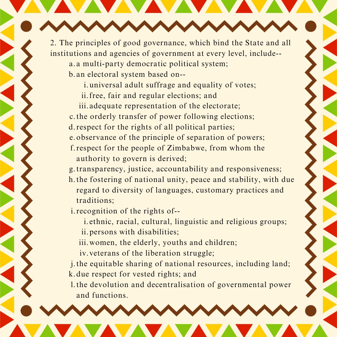 📖Weekend amuna kuverenga Constitution ka imi! Let's cover the gap today! #KnowYourConstitution #ConstitutionCulture💥