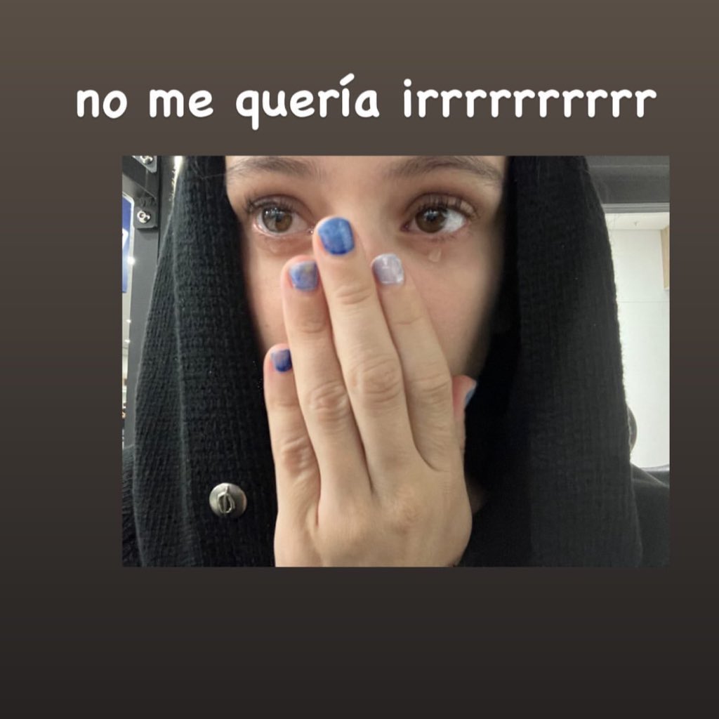 updatecharts's tweet image. ROSALÍA chorando ao ir embora do Rio de Janeiro. 🇧🇷