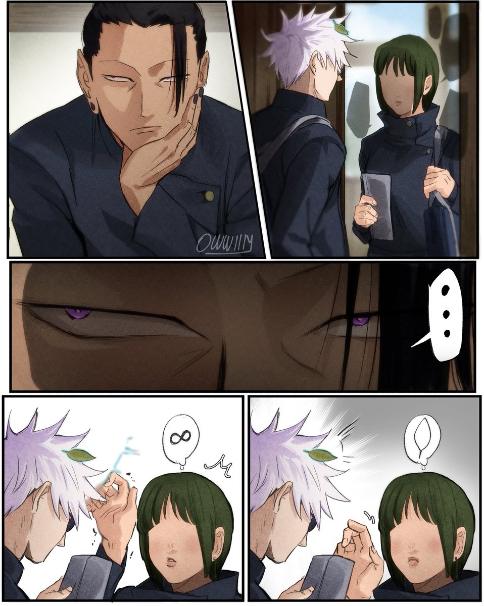 OwwlllY's tweet image. jealous geto #satosugu #JujutsuKaisen