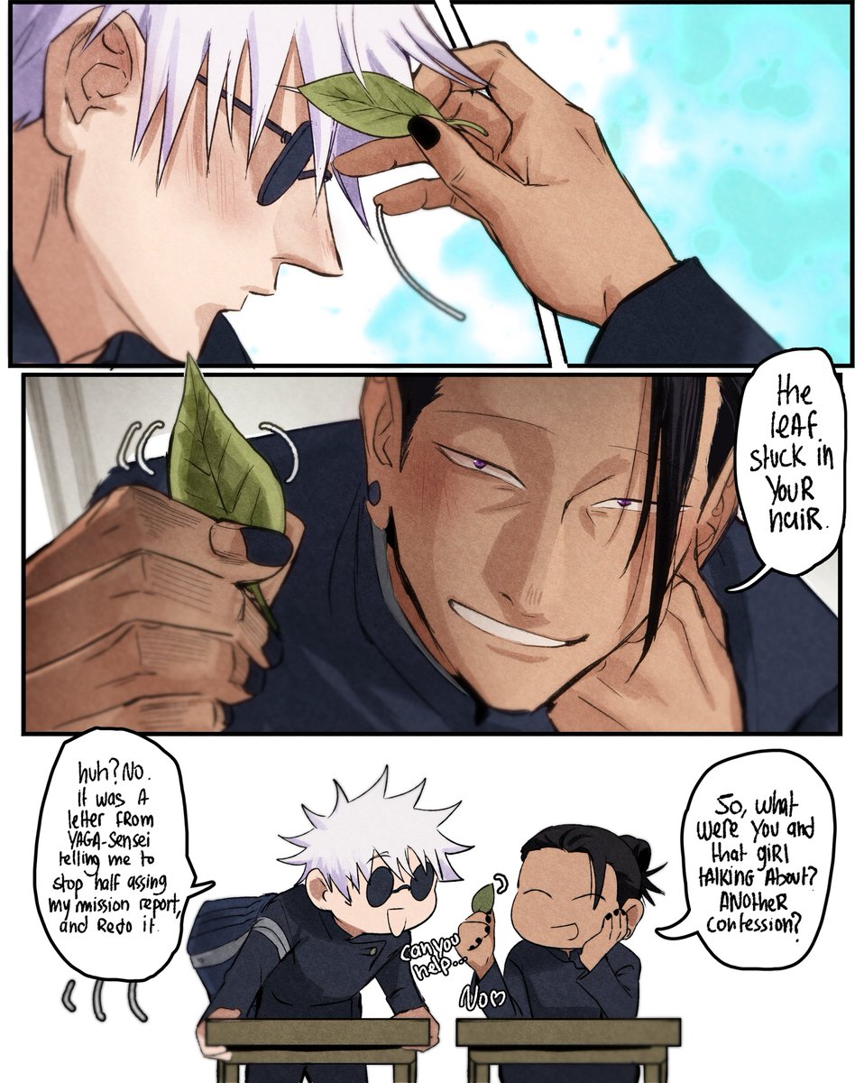 OwwlllY's tweet image. jealous geto #satosugu #JujutsuKaisen