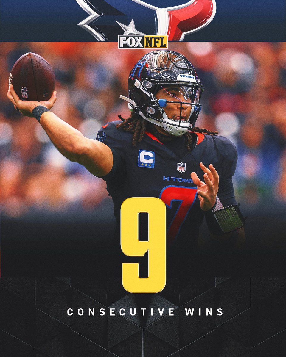 The @HoustonTexans are red hot heading into the playoffs! 🔥