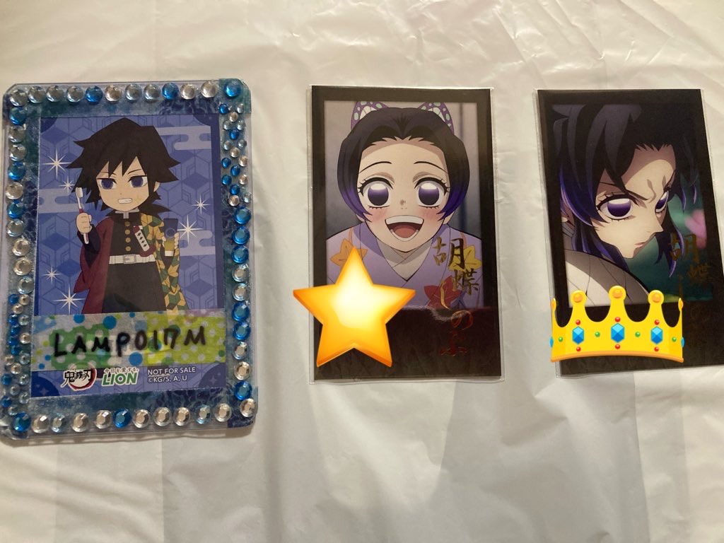 鬼滅の刃 ダイニング お楽しみくじ チェキ風ブロマイド しのぶ 【譲