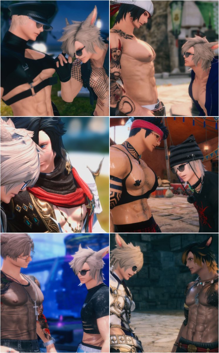 When you wear sunglasses, people can't see your eyes, creating mystery and making it hard for them to read your reactions.

special thanks for accepting my silly idea
<a href="/SuphaXIV/">Supha</a> 
<a href="/ReshXIV/">Reshura</a> 
<a href="/lnoffxiv/">Lawless</a> 
<a href="/SalemxAlma/">Salem Alma</a>